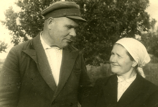 Головатый с женой Марией Тарасовной