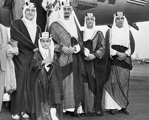 Саудовские принцы в США, 1947 год