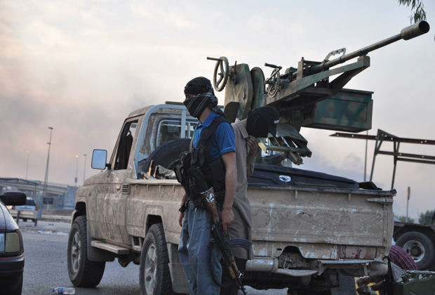 Бойцы армии «Исламского государства»