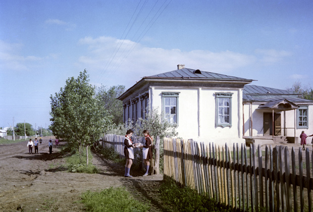 Станица Вёшенская, описанная в романе «Тихий Дон». Школа, в которой учился Шолохов