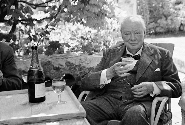 Черчилль и алкоголь