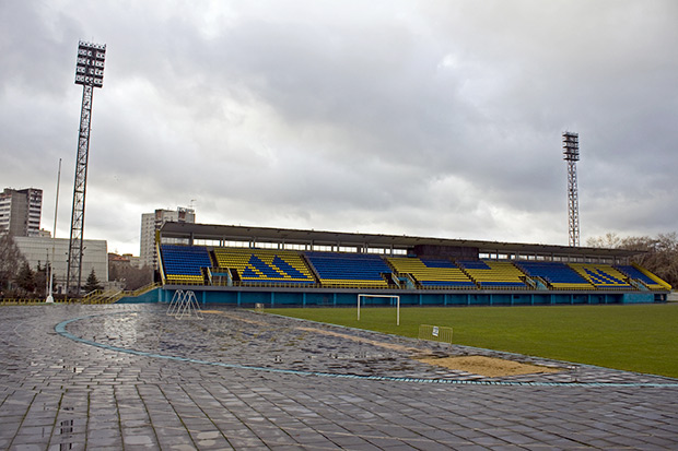 Стадион «Москвич» в Текстильщиках 