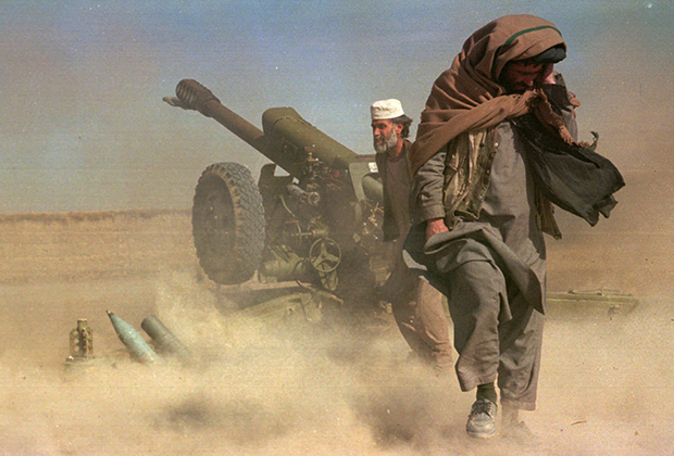Талибы ведут огонь по силам «Северного альянса», 1997 год