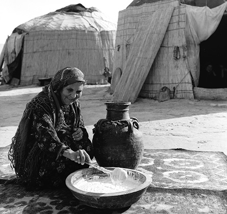 В Туркмении чал готовят только женщины