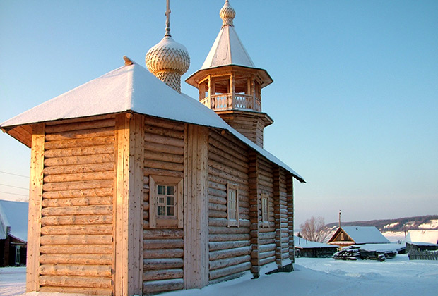 Храм в селе Бахта