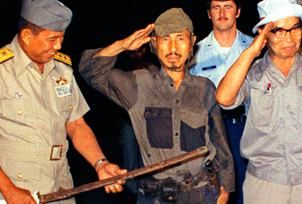 Хироо Онода сложил оружие. Остров Лубанг, март 1974 года