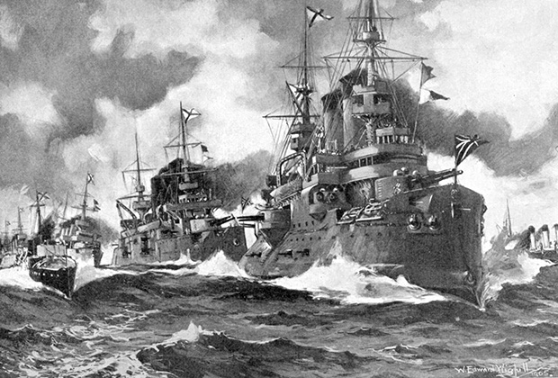 Флот Российской империи наступает, август 1904 года