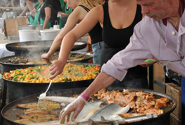 Фестиваль уличной еды в Хельсинки