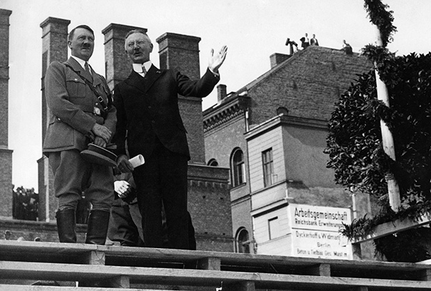 С помощью Адольфа Гитлера Ялмар Шахт рассчитывал достичь новых высот.