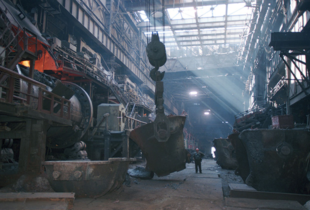 Цеха завода «Норильский никель», 1998 год