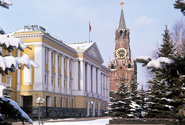 Здание Президиума Верховного Совета СССР. Административный корпус (14-й корпус) Кремля