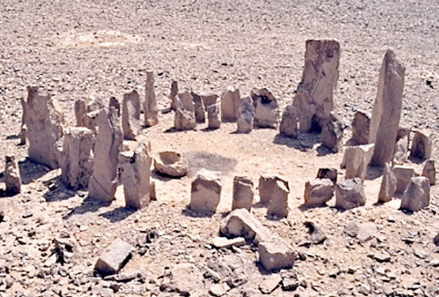 Стеллы (кромлехи) в пустыне Негев