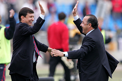 Александр Стельмах и Валерий Газзаев. 2005 год