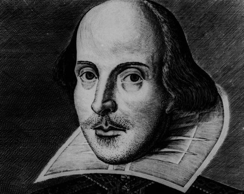Изображение, которое считают единственным достоверным портретом Шекспира