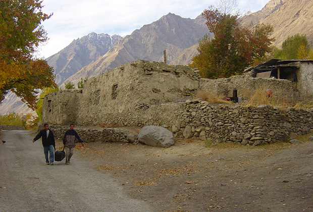 Кишлак на таджикском Памире