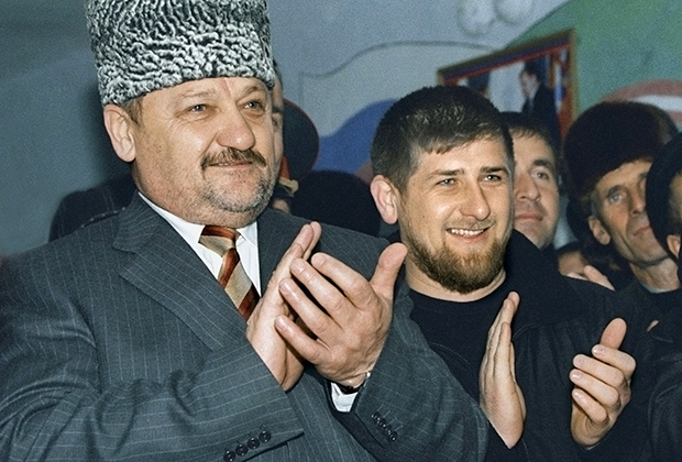 Ахмат и Рамзан Кадыровы, 2004 год