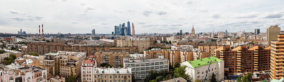 Вид из пентхауса в «Венском доме»