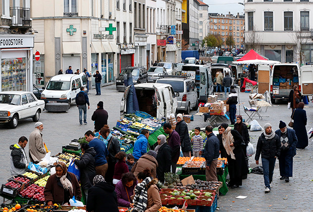 Рынок в Моленбеке, Брюссель