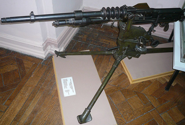 Французский станковый пулемет системы «Гочкисс» образца 1914 года