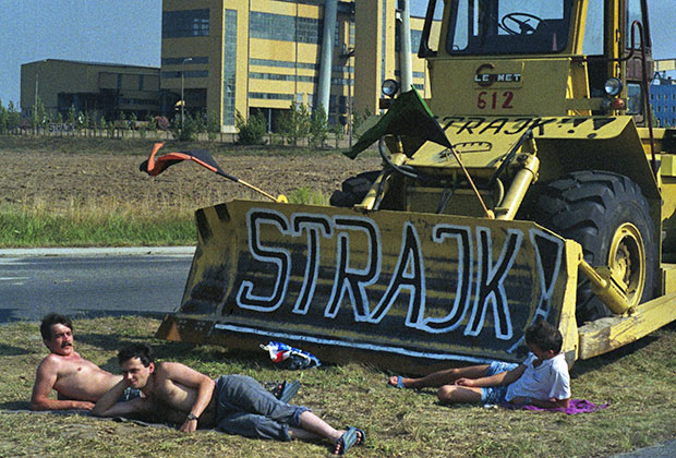 Забастовка польских шахтеров, август 1992 года