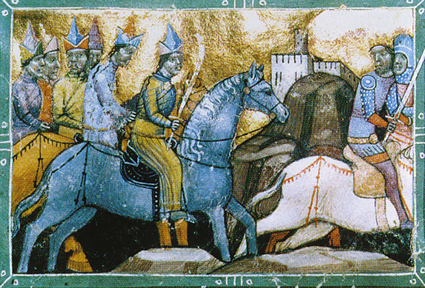 Бегство венгерского короля от войска Кадана