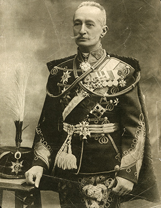 Генерал А.А. Брусилов (русская открытка)