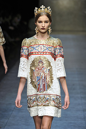 «Византийская» коллекция Dolce &amp; Gabbana (осень-зима 2013-2014)