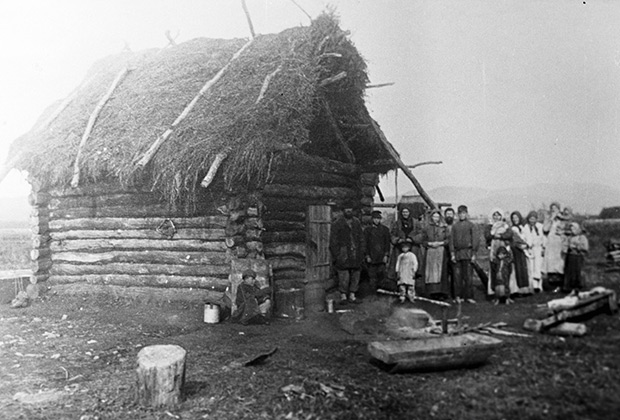 Старая хижина переселенца, 1872 год