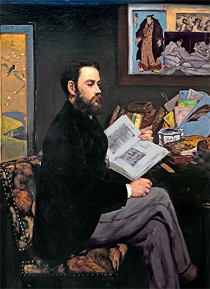 Эдуард Мане. Портрет Эмиля Золя. 1868