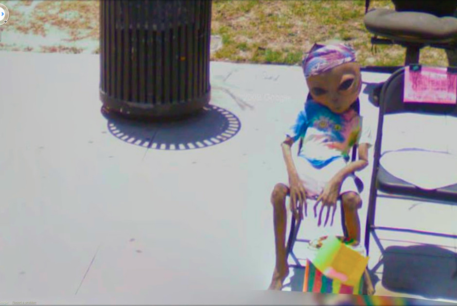 Одна из работ Джона Рафмана, автора проекта «Девять глаз Google Street view»