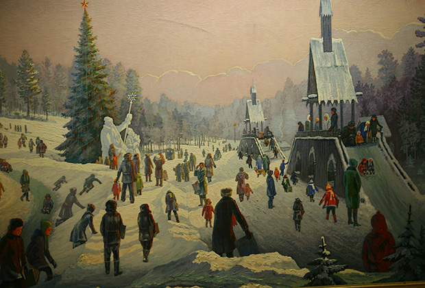 Закрытый город Зеленогорск на картинах советских художников