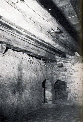 Потайная каморка в замке Пильзах
