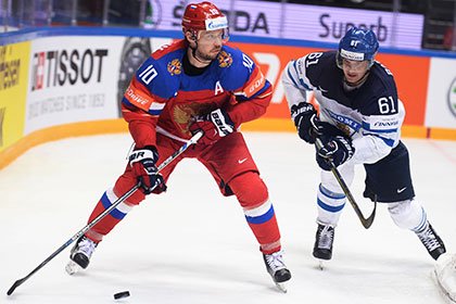 Мозякин стал лучшим бомбардиром в истории российского хоккея