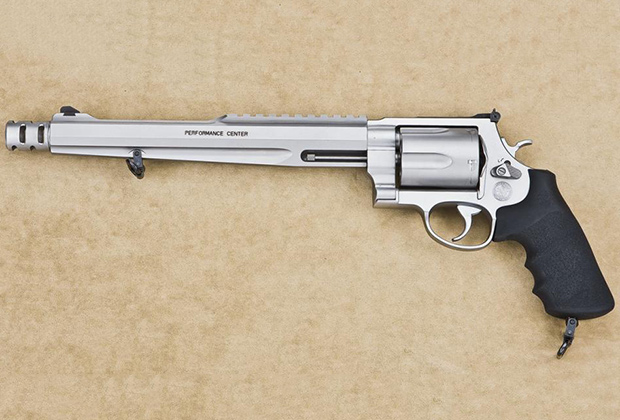Imposing Smith &amp; Wesson Performance Center custom Model 500 five-shot revolver in .500 S&amp;W Magnum 