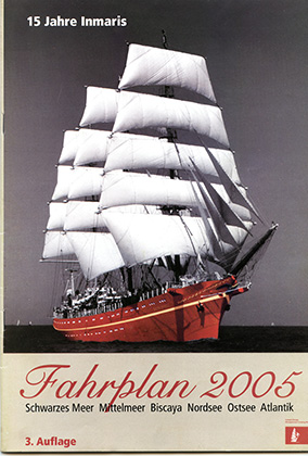 «Херсонес» еще с красным корпусом на рекламном буклете Inmaris 