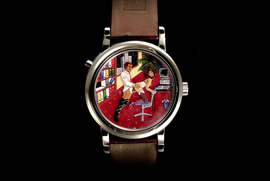 Часы с жакемарами из серии Eros Classic, Andersen Geneve