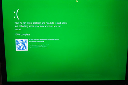 Убираем зелёный экран при просмотре видео в Windows 10