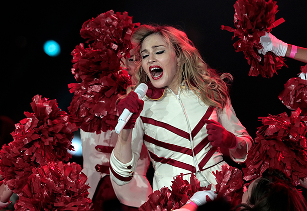 Мадонна, вопреки опасениям Милонова, рейтузы во время концерта в Петербурге не сняла