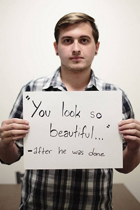 Слова насильника: «Ты такой красивый»