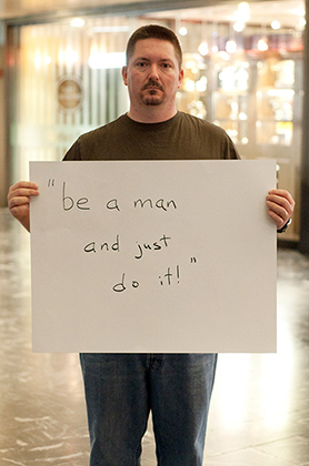 Слова насильника: «Будь мужчиной и просто сделай это»