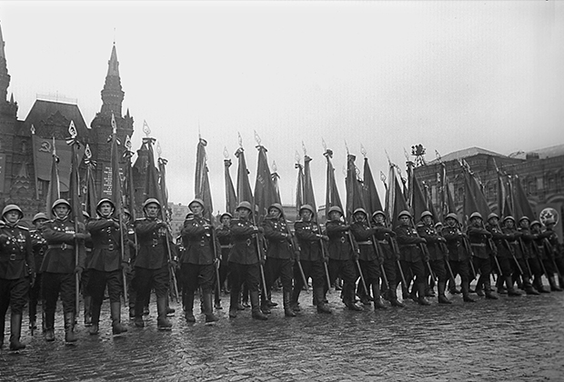 Парад Победы на Красной площади, 1945 год