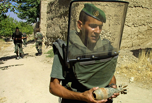 Сапер Иностранного легиона, Афганистан, 2002 год
