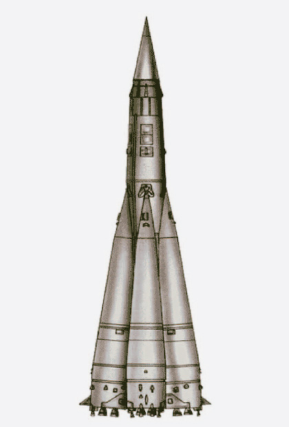 Межконтинентальная баллистическая ракета Р-7, 1957 год