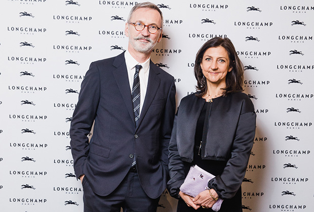 Жан Кассегрен и Софи Делафонтен, креативный директор Longchamp