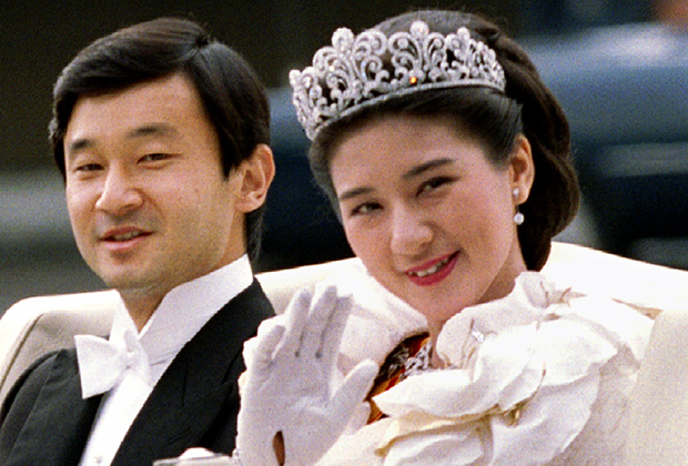 Наследная принцесса Масако и ее супруг, наследный принц Нарухито