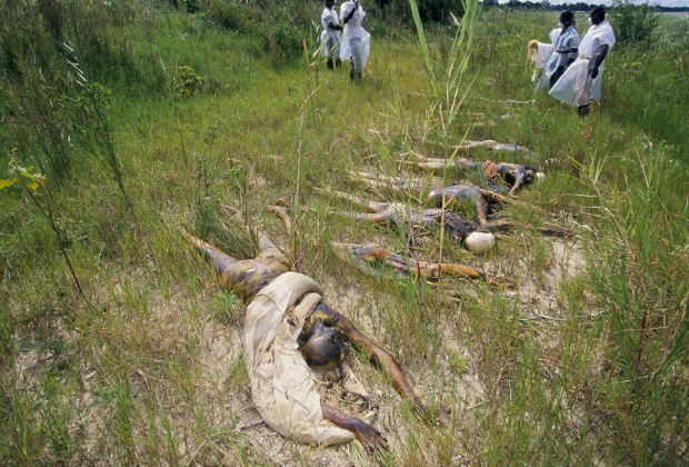 Жертвы геноцида в Руанде