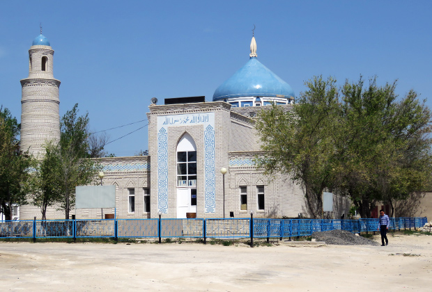 Мечеть была построена в 2000-е годы взамен разрушенной при Советах