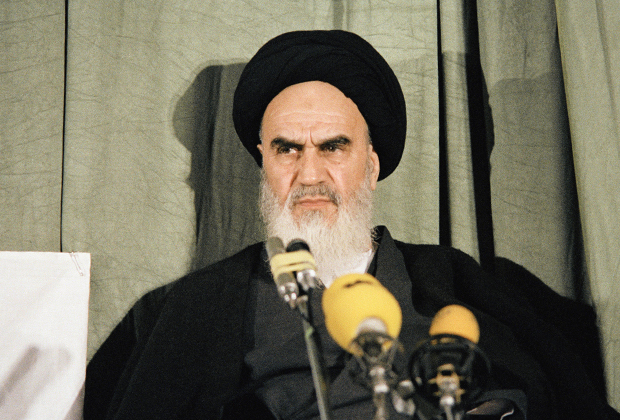 Лидер Исламской революции великий аятолла Рухолла Хомейни. 5 февраля 1979