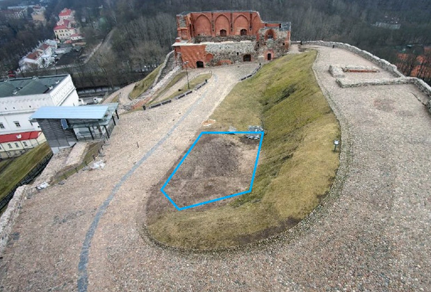 Замковая гора в Вильнюсе