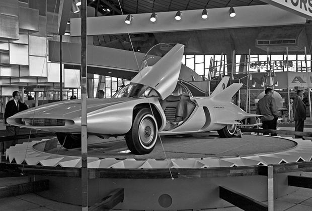 GM Firebird III на Всемирной выставке в Сиэтле, 1962 год